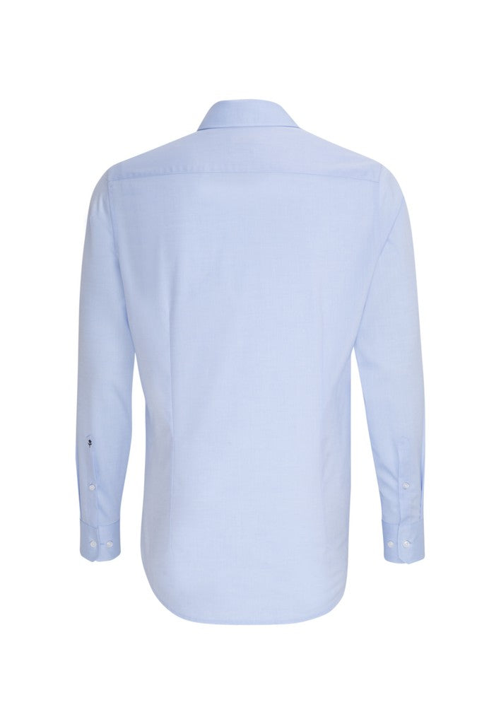Seidensticker Slim Fit Chambray Business Kent Shirt