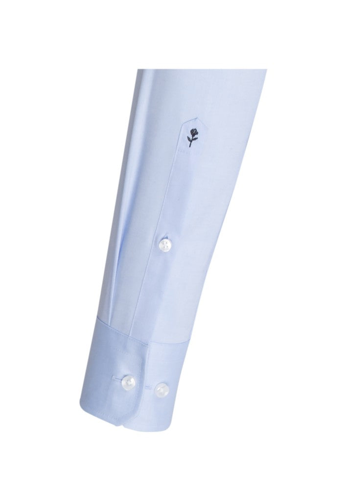 Seidensticker Slim Fit Chambray Business Kent Shirt
