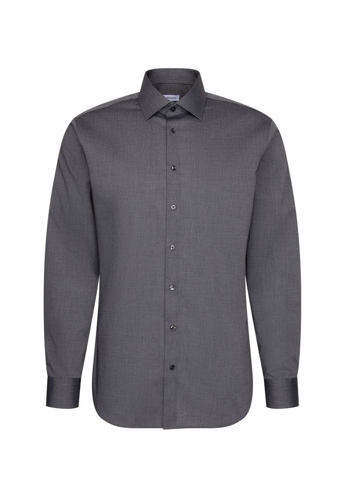 Seidensticker Shaped Fit Fil A Fil Business Kent Shirt