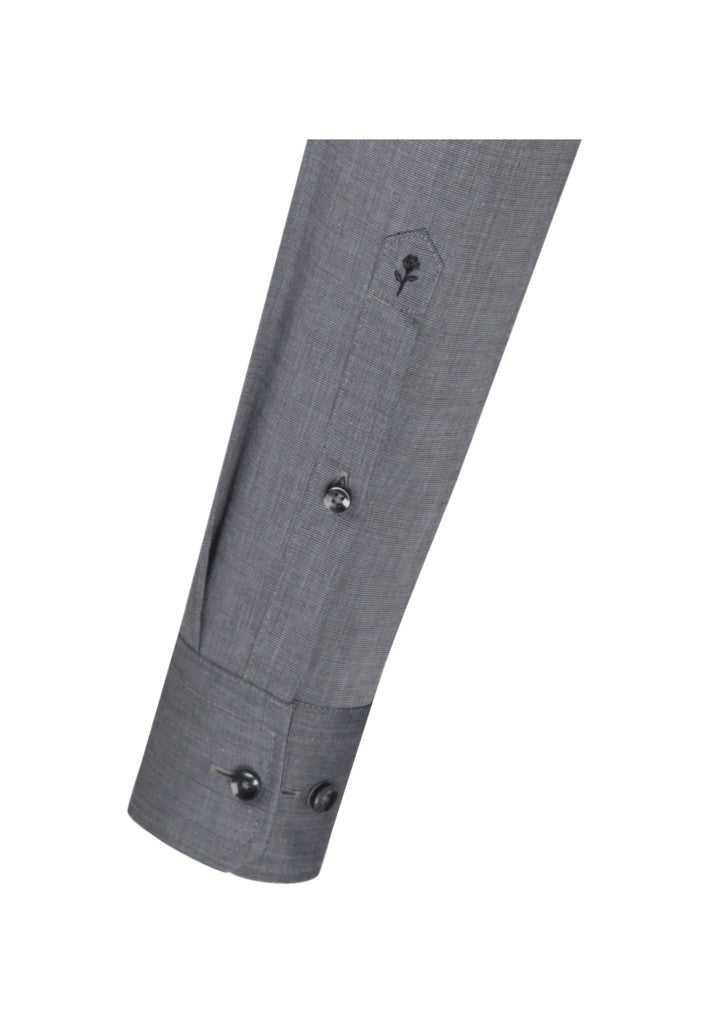 Seidensticker Shaped Fit Fil A Fil Business Kent Shirt
