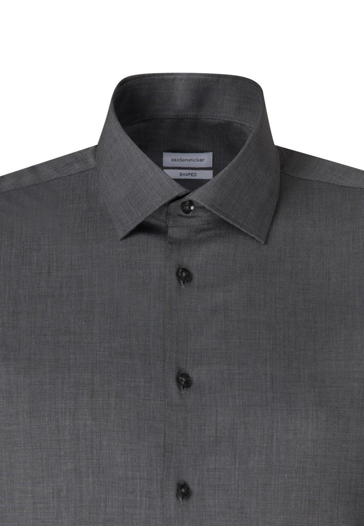 Seidensticker Shaped Fit Fil A Fil Business Kent Shirt
