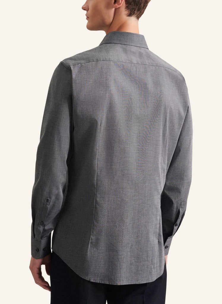 Seidensticker Shaped Fit Fil A Fil Business Kent Shirt