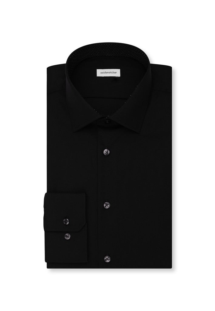 Seidensticker Shaped Fit Fil A Fil Business Kent Shirt