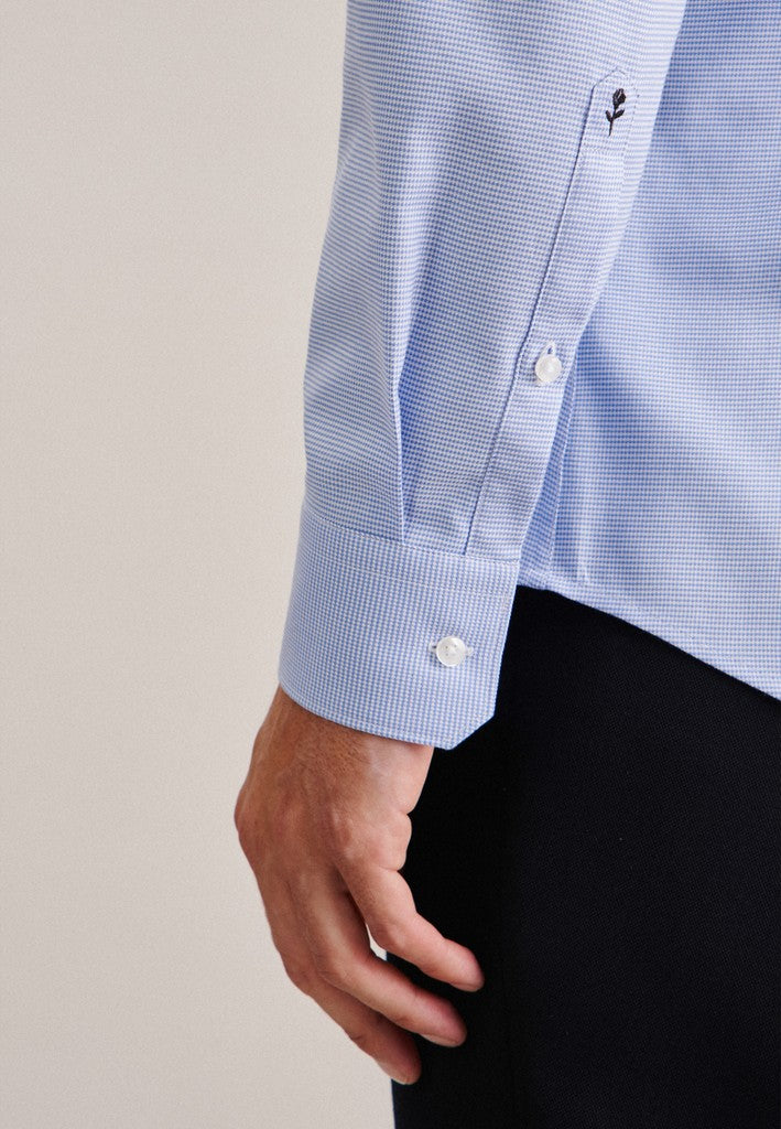 Seidensticker Shaped Fit Structure New Kent Shirt