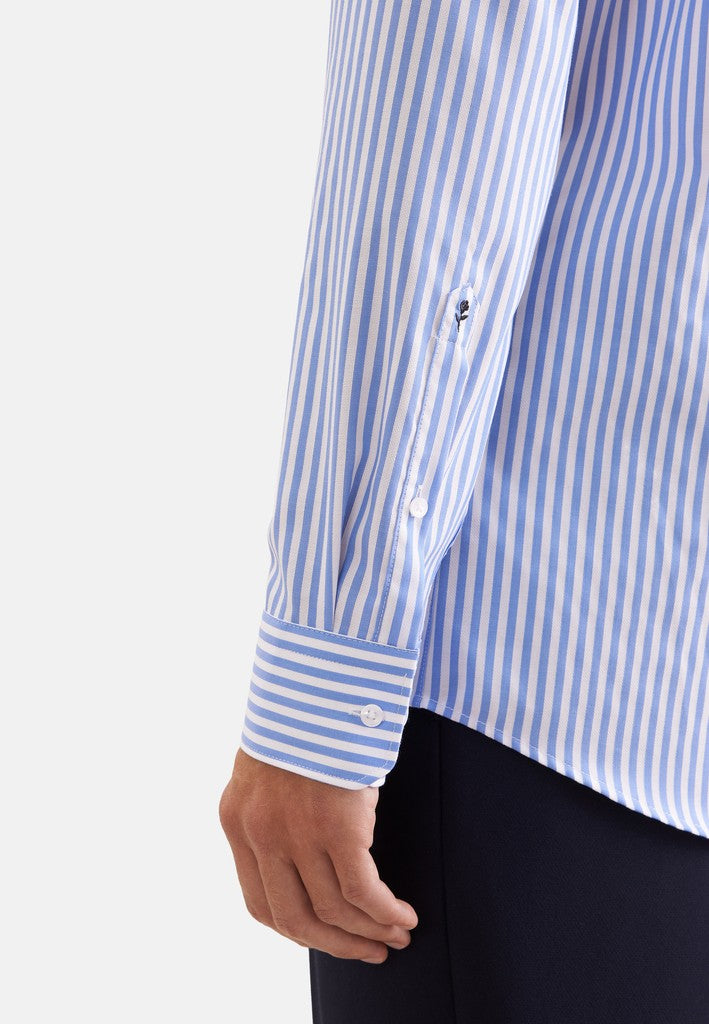Seidensticker Striped Regular Fit New Kent Shirt