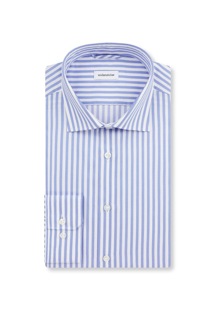Seidensticker Striped Regular Fit New Kent Shirt
