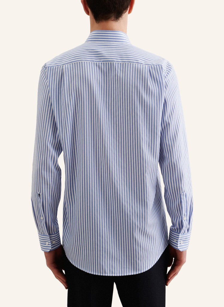 Seidensticker Striped Regular Fit New Kent Shirt