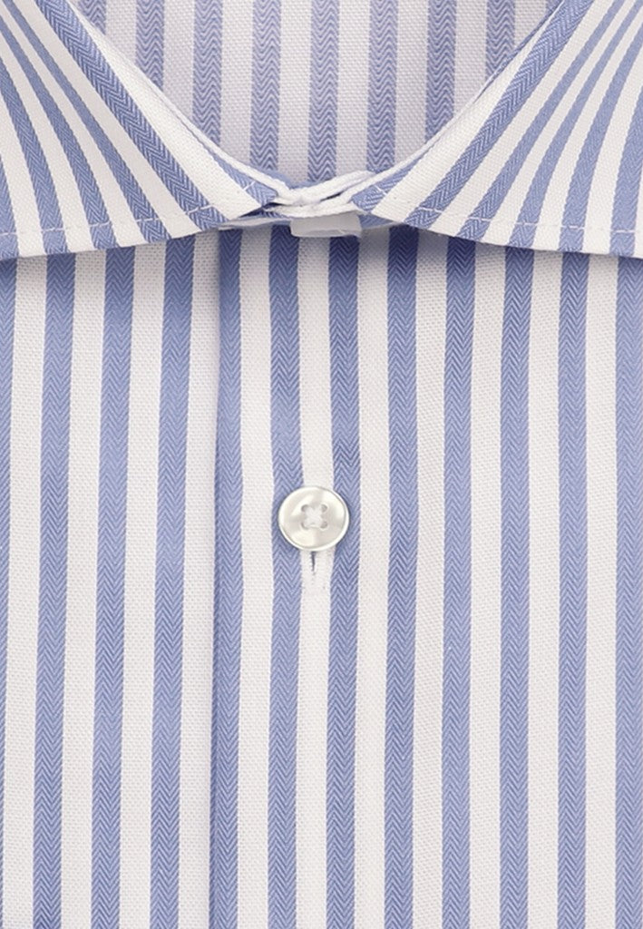Seidensticker Striped Regular Fit New Kent Shirt
