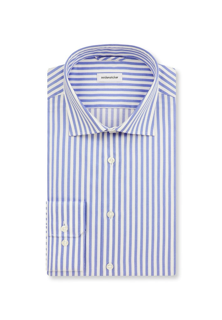 Seidensticker Striped Slim Fit New Kent Shirt