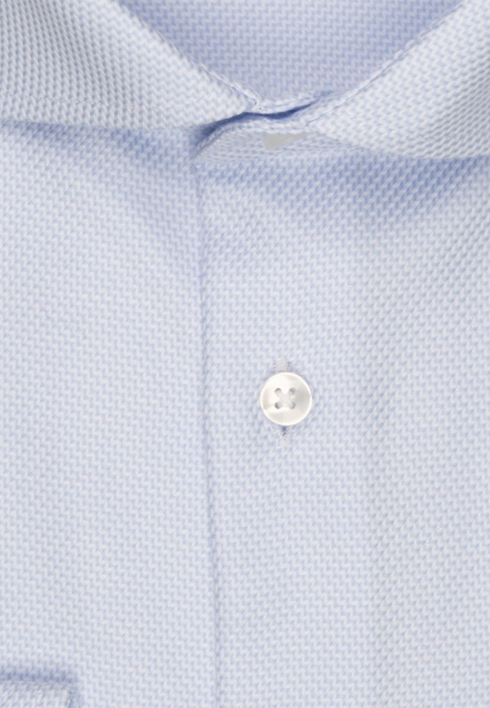 Seidensticker Slim Fit Spread Kent Shirt
