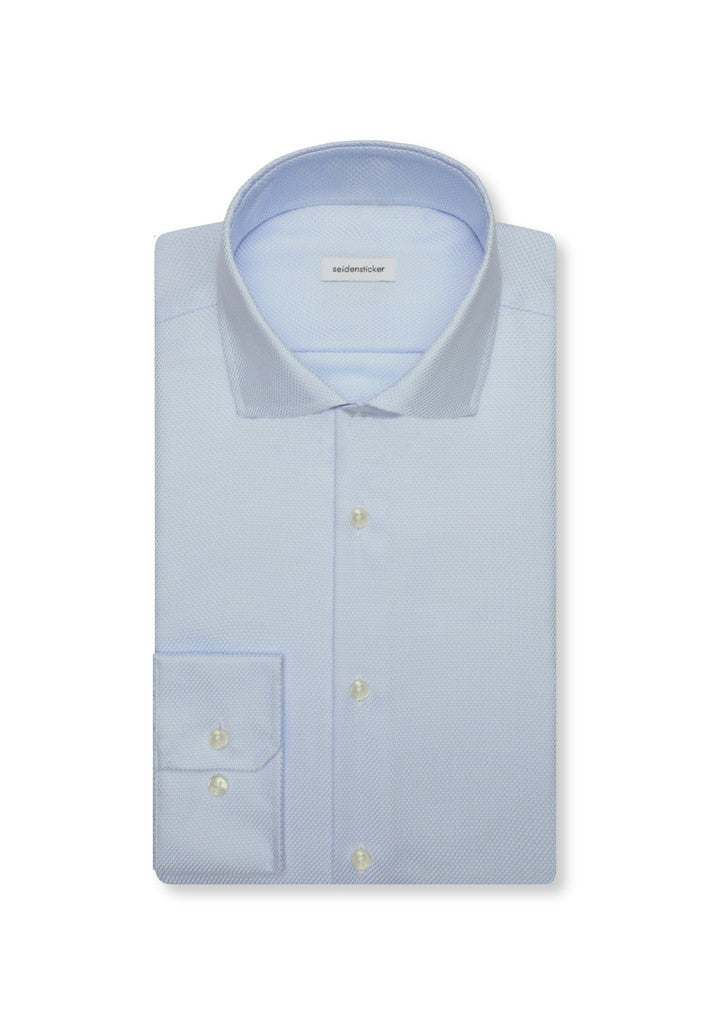 Seidensticker Slim Fit Spread Kent Shirt