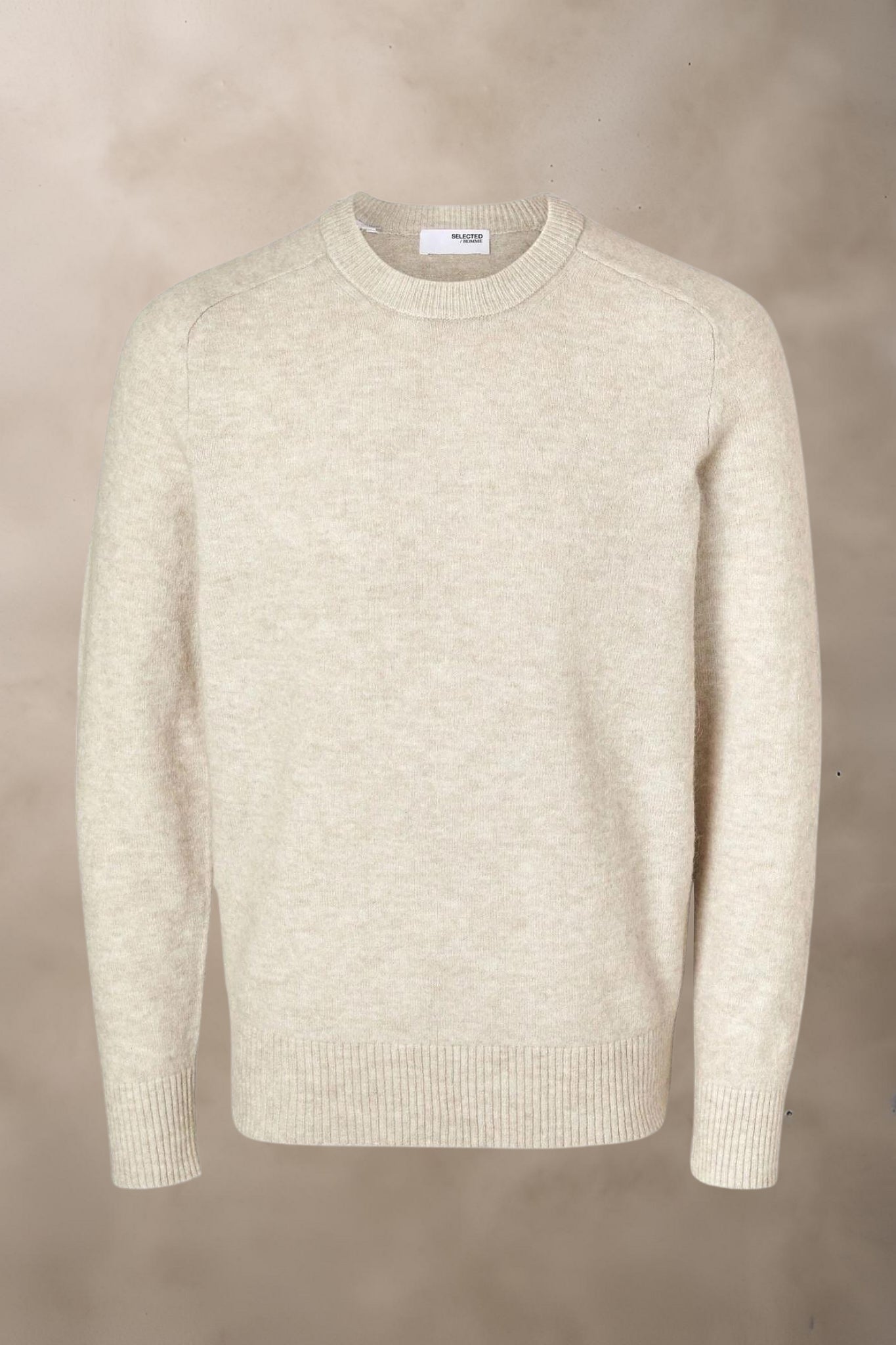 STRIK - SLHRAI LS KNIT CREW NECK -  - Hr Ravn