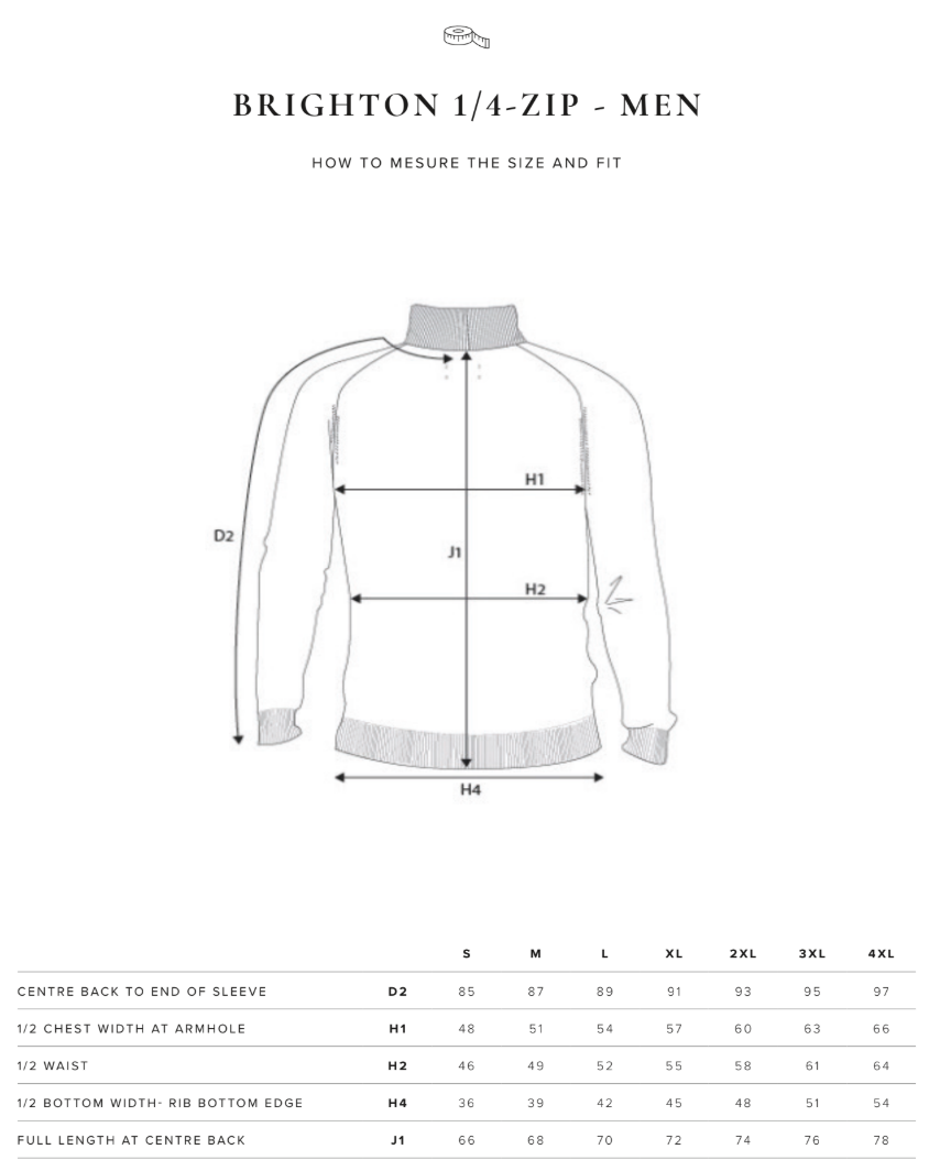 Brighton 1/4-Zip Men