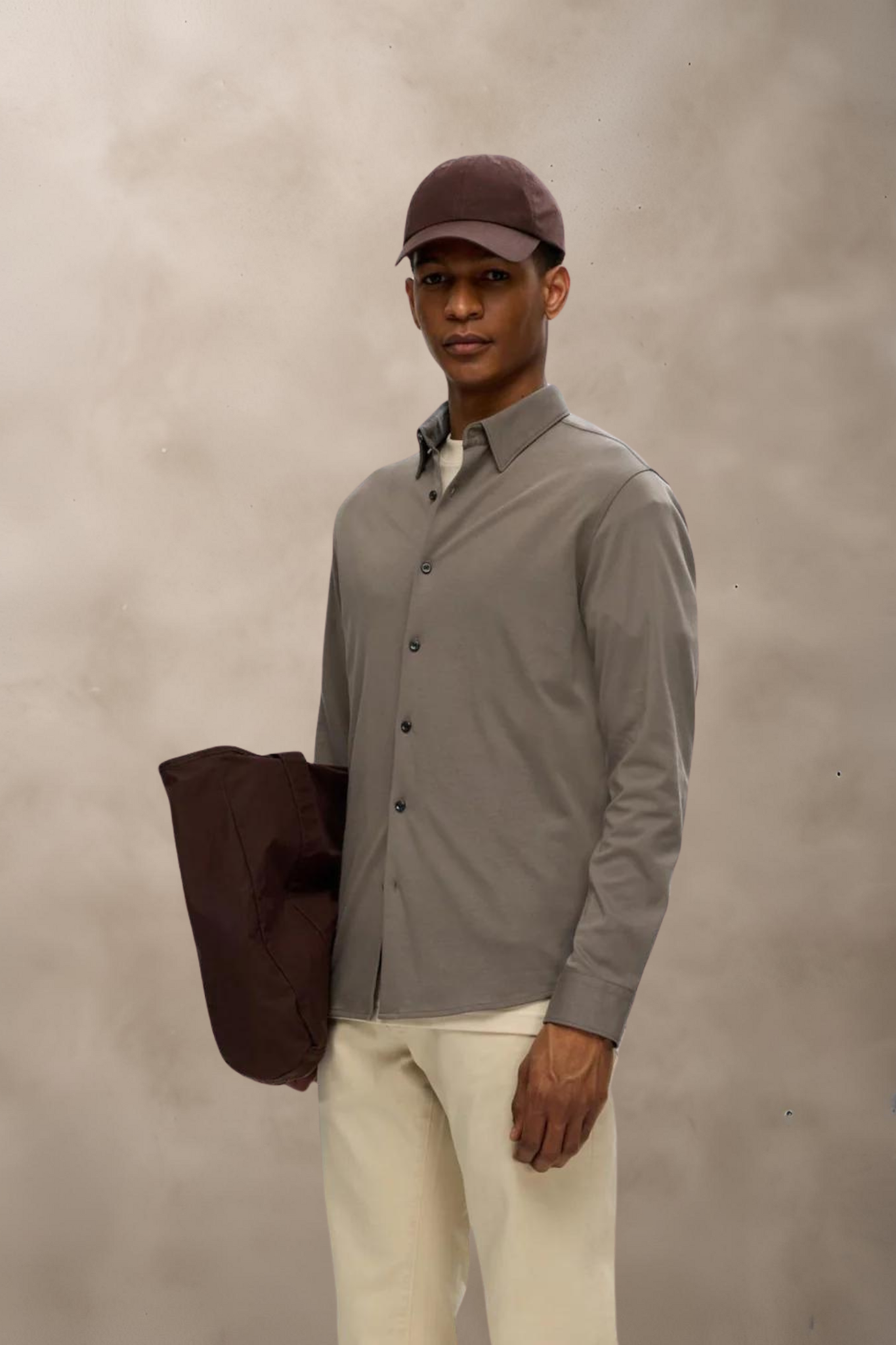 SLHSLIM-JERSEY SHIRT LS