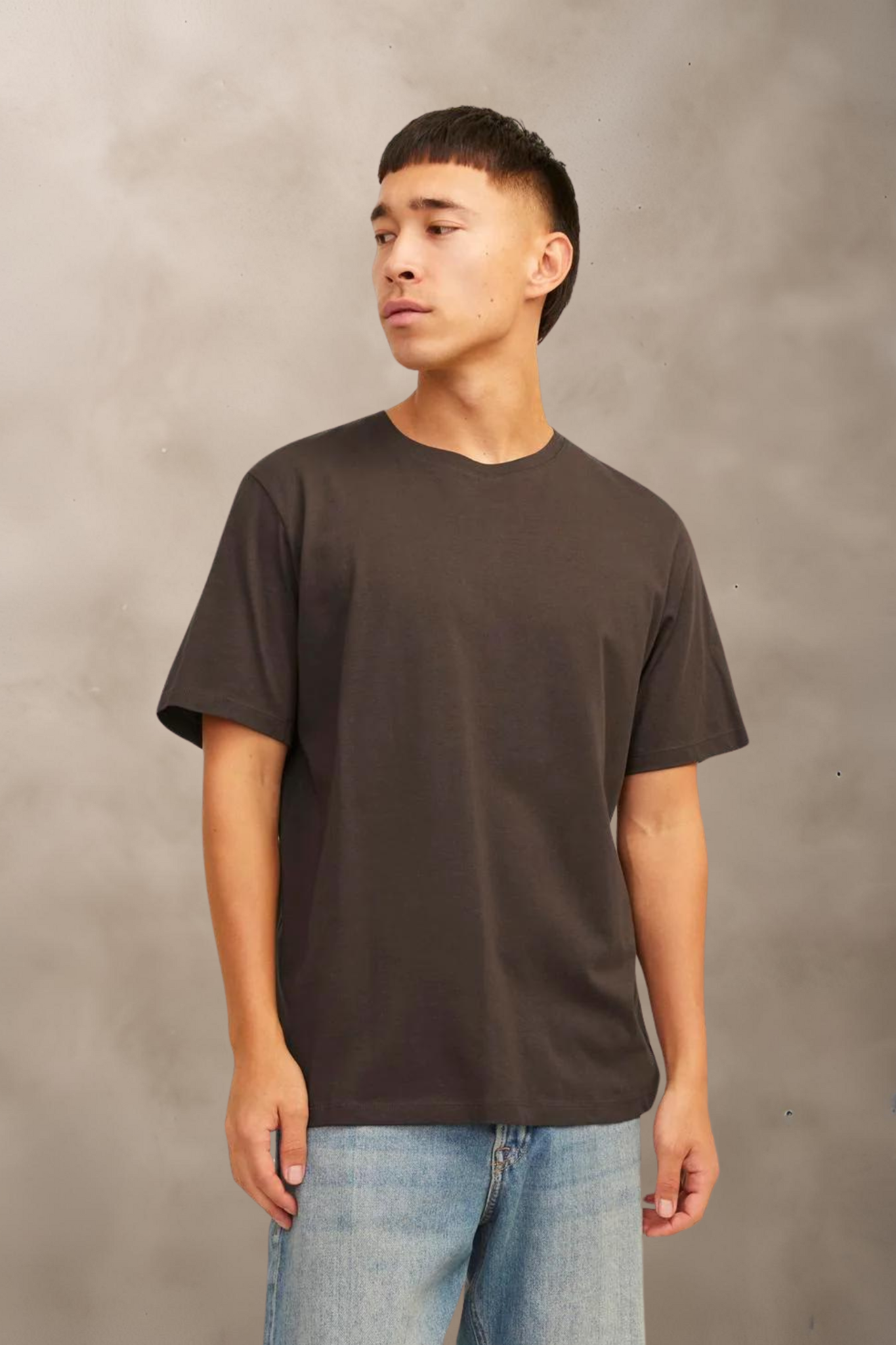 JJEORGANIC BASIC TEE SS O-NECK - T-SHIRTS -  - Hr Ravn