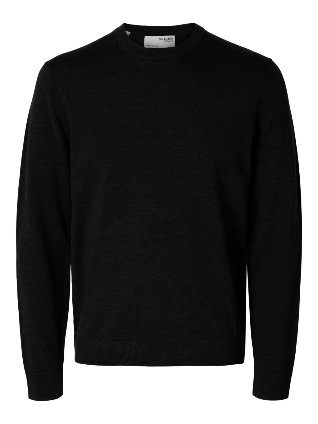 STRIK - SLHTRAY LS KNIT MERINO CREW NECK -  - Hr Ravn