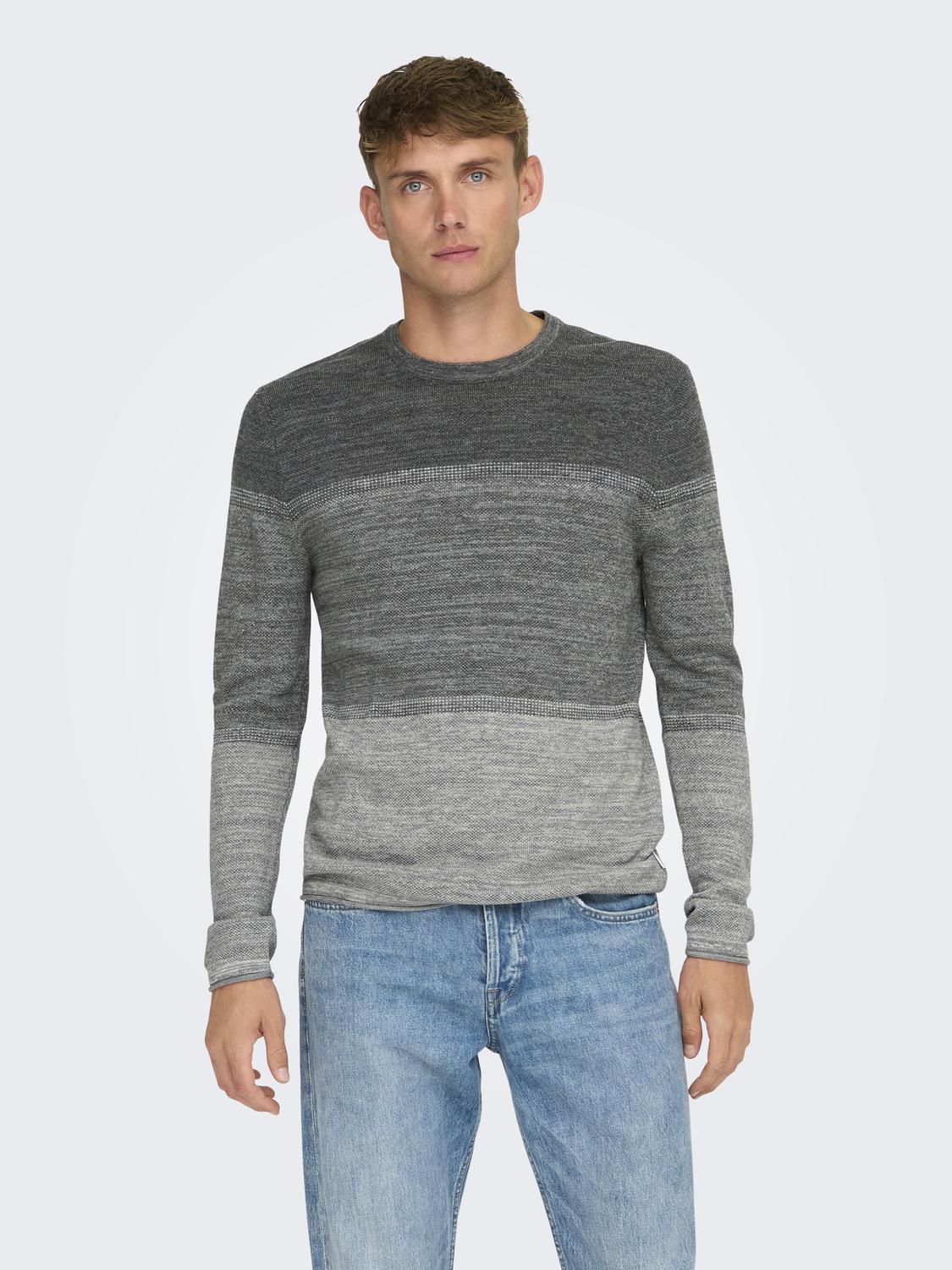 Onsfelix Reg 12 Crew Knit Noos