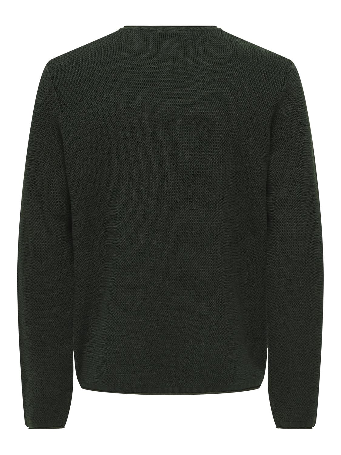 Onseric Reg 12 Struc Crew Knit Noos