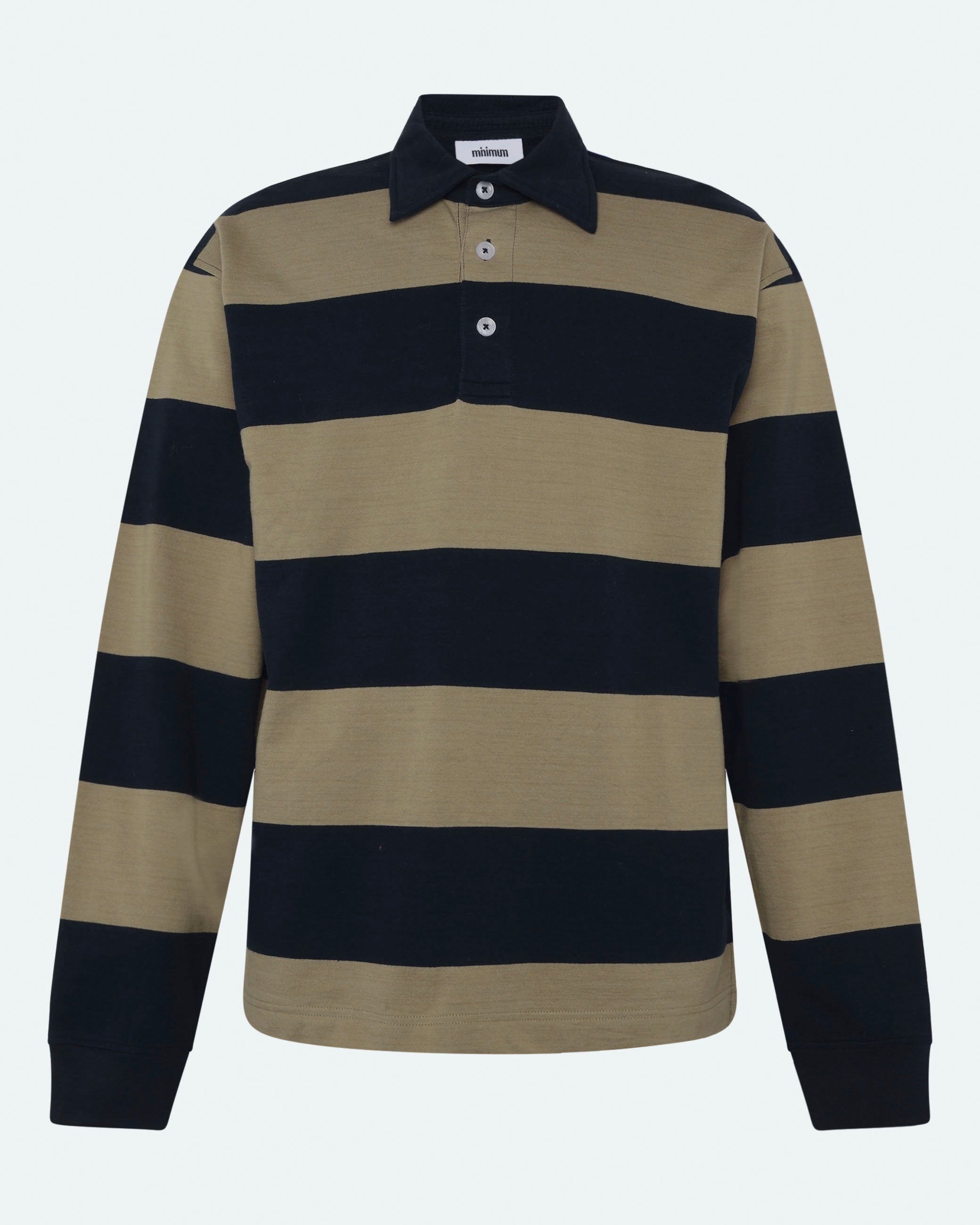 minimum male Tate rugby polo 4454 GOTS Polo 3922 Sky Captain