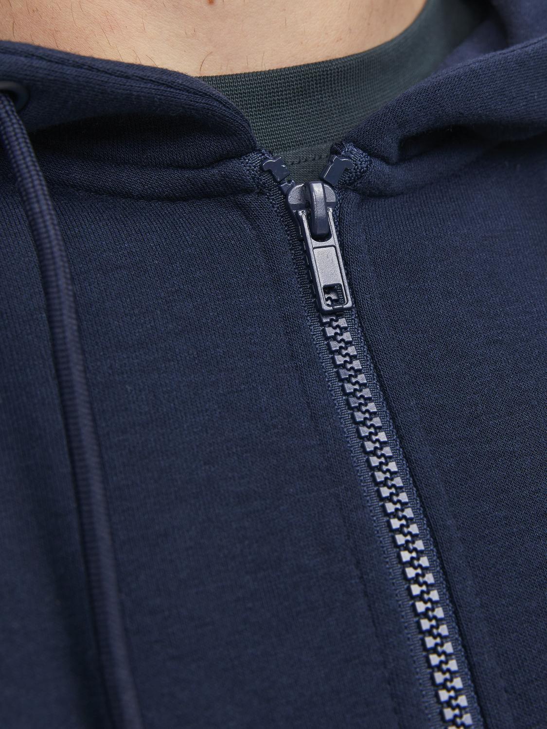 Cardigans - Jjebradley Sweat Zip Hood Noos Pls -  - Hr Ravn