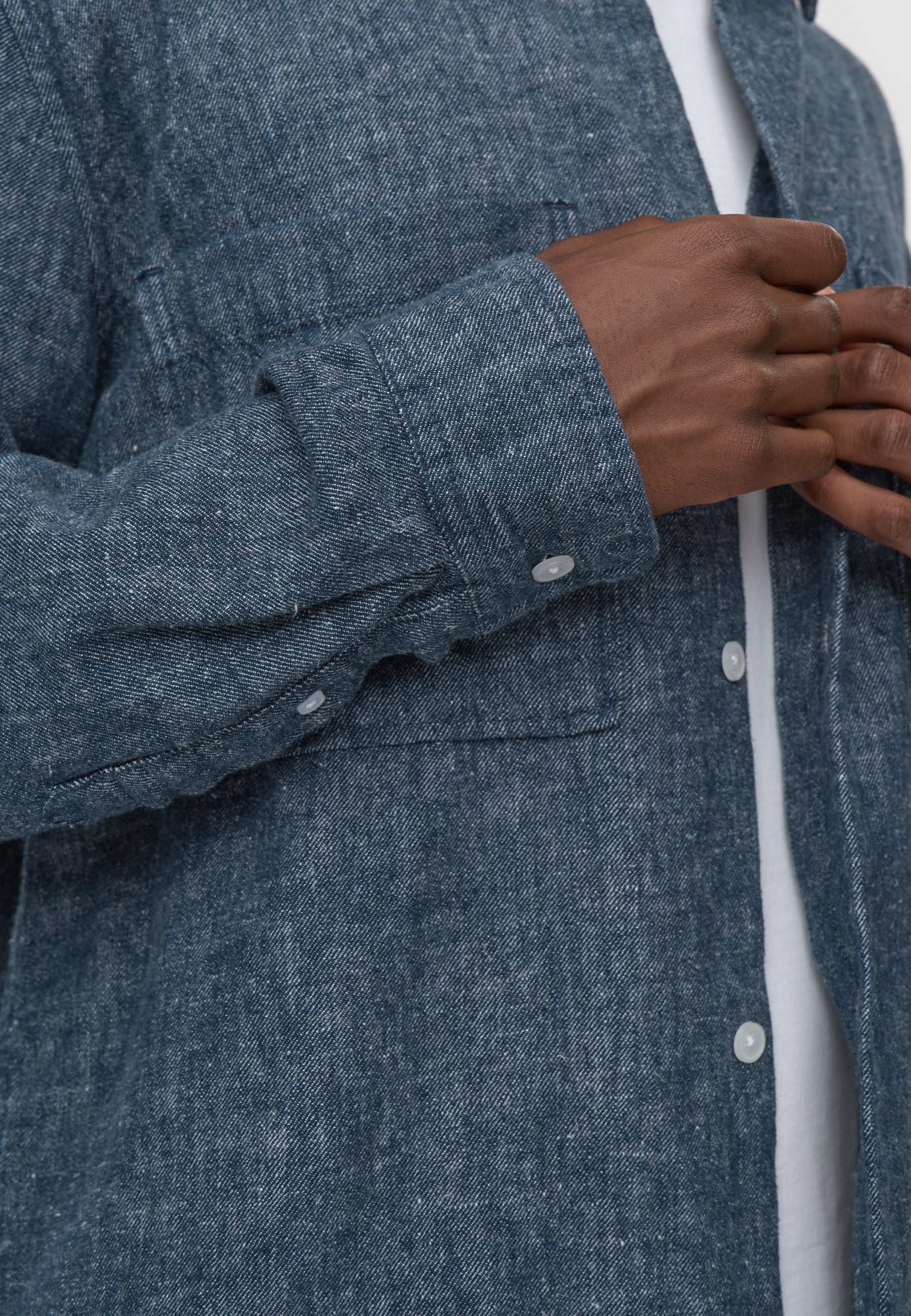 minimum male Titan rlx ls overshirt 4128 Overshirt 3922 Sky Captain