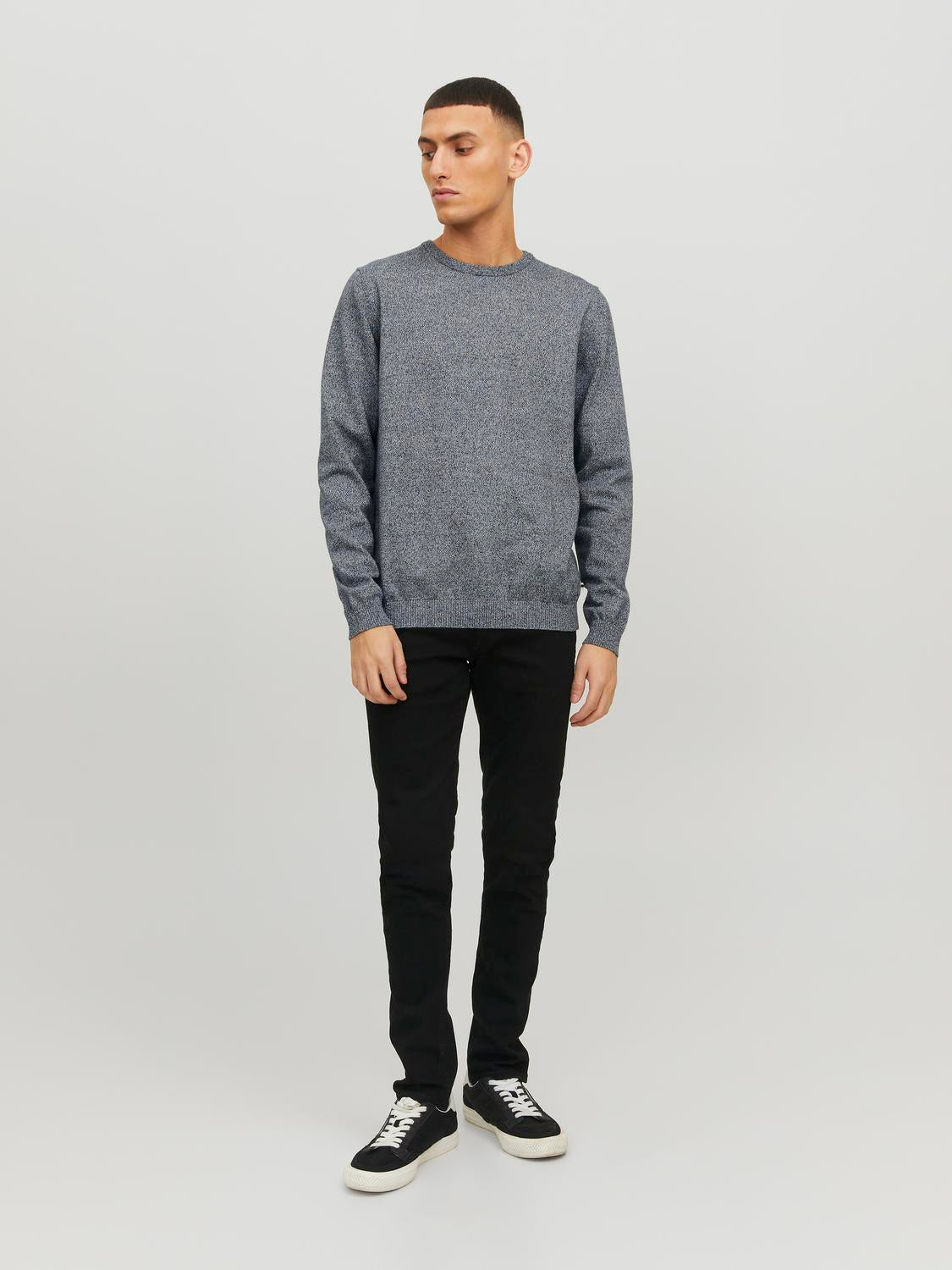 Pullovers - Jjebasic Knit Crew Neck Noos -  - Hr Ravn