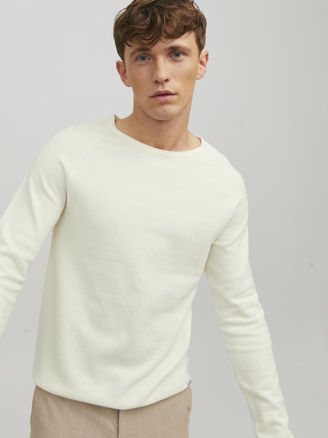 Pullovers - Jjehill Knit Crew Neck Noos -  - Hr Ravn