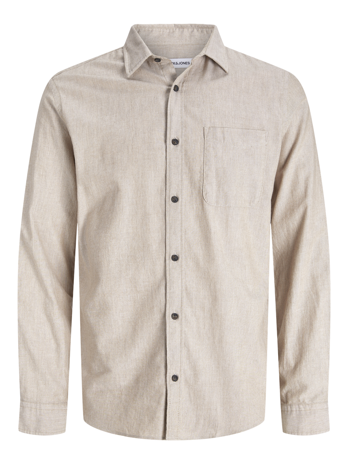 LANGE SKJORTER - Jjeclassic Melange Shirt L/S Noos -  - Hr Ravn