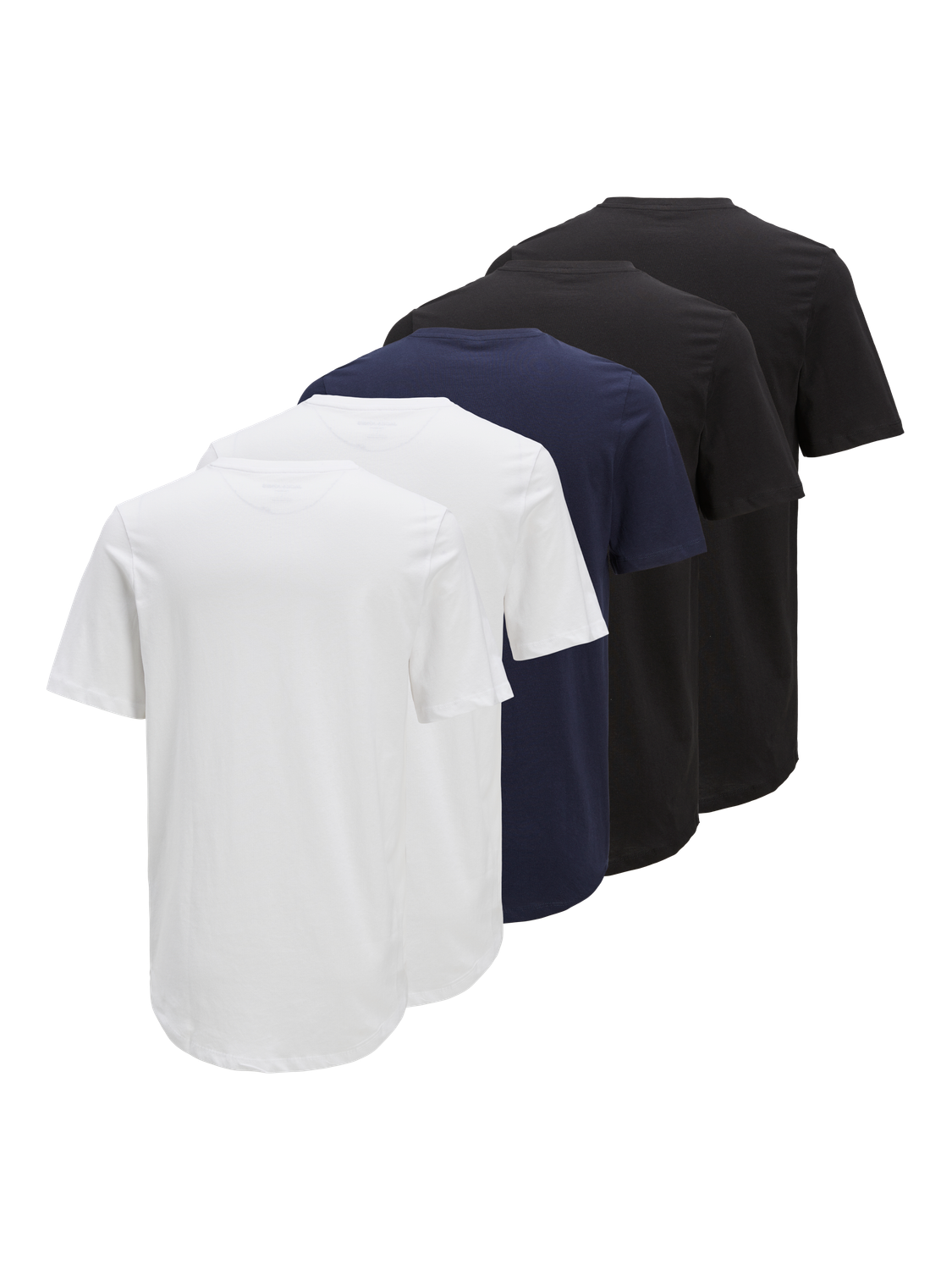 T-shirts - Jprblabrody Tee Ss Crew Neck 5Pk Mp Noos -  - Hr Ravn