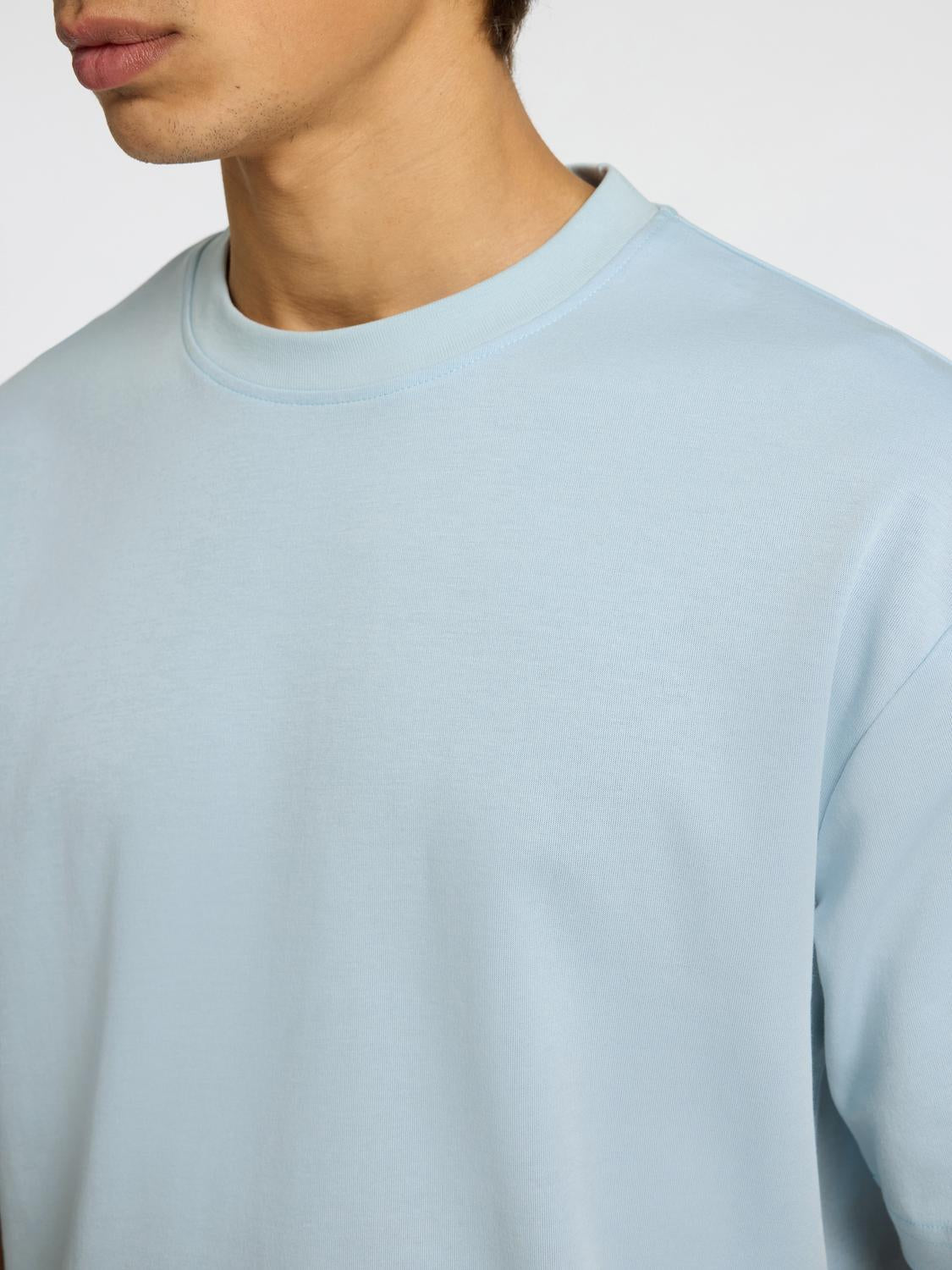 Slhlooseoscar Ss O-Neck Tee Noos