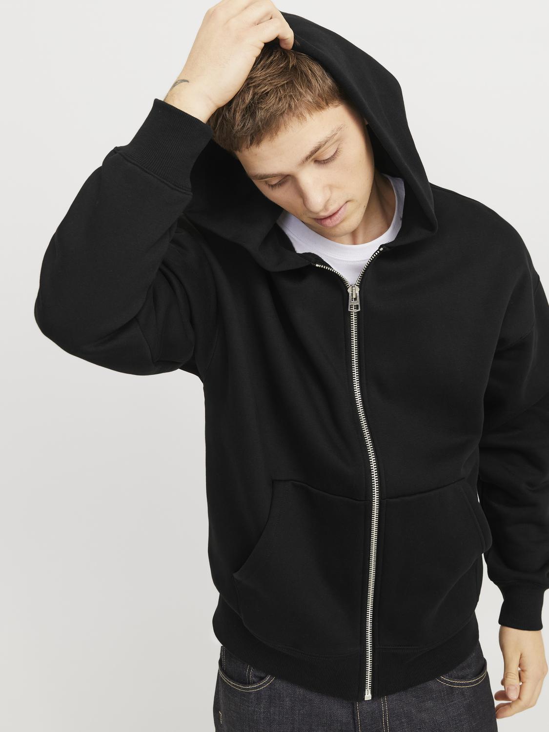Cardigans - Jjeurban Edge Sweat Zip Hood Noos -  - Hr Ravn