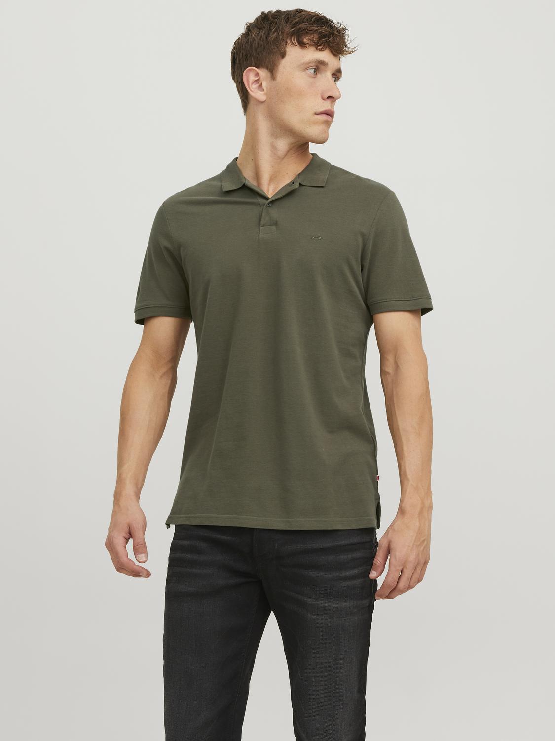 Polo Shirts - Jjebasic Polo Ss Noos -  - Hr Ravn