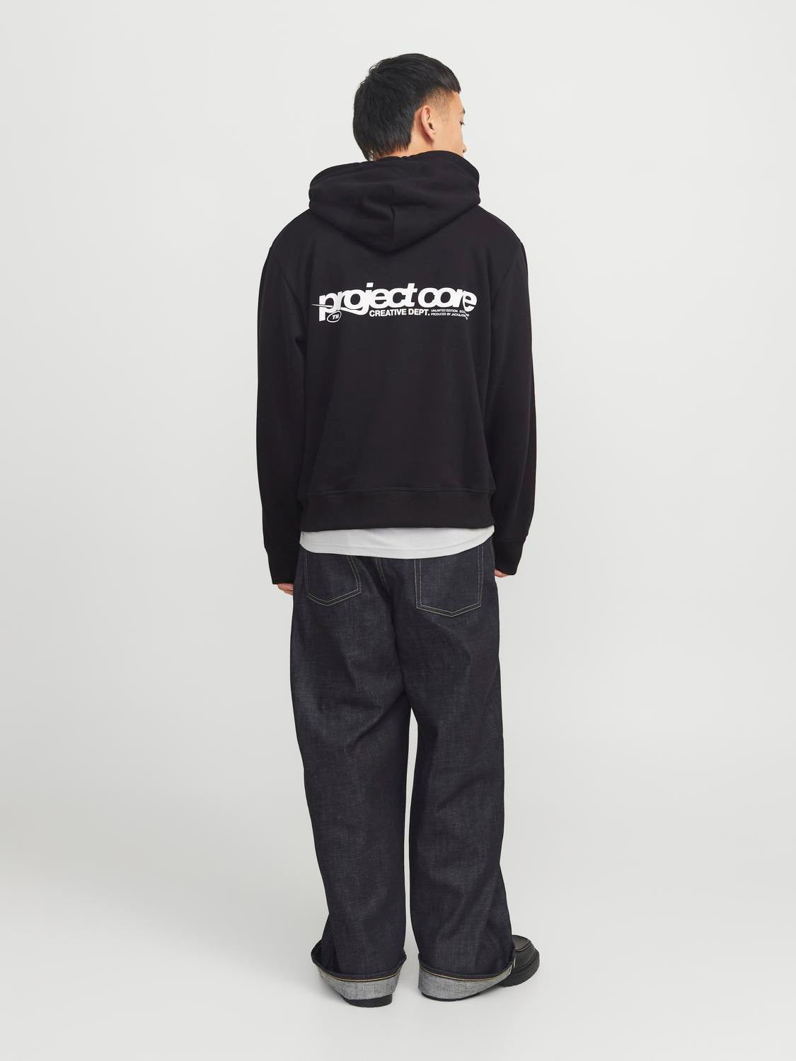 Sweatshirts - Jcounion Print Sweat Hood Noos -  - Hr Ravn
