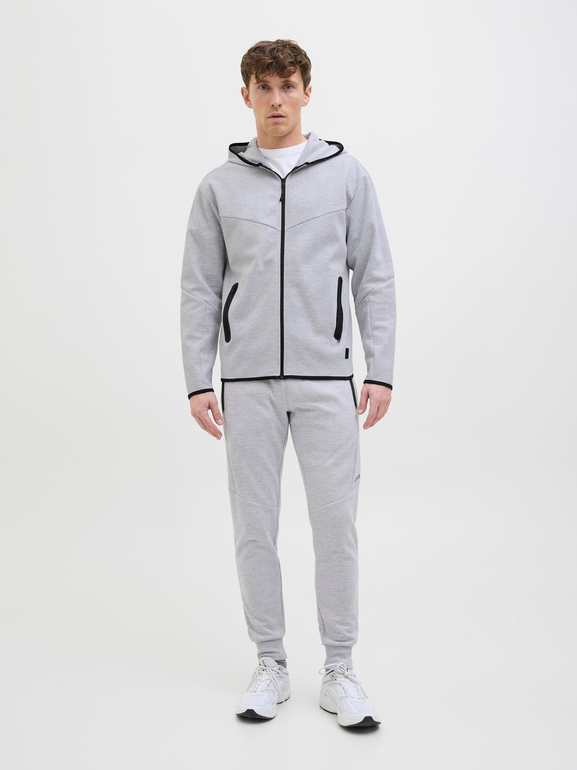 SWEATSHIRTS - Jcofusion Sweat Zip Hood Noos -  - Hr Ravn