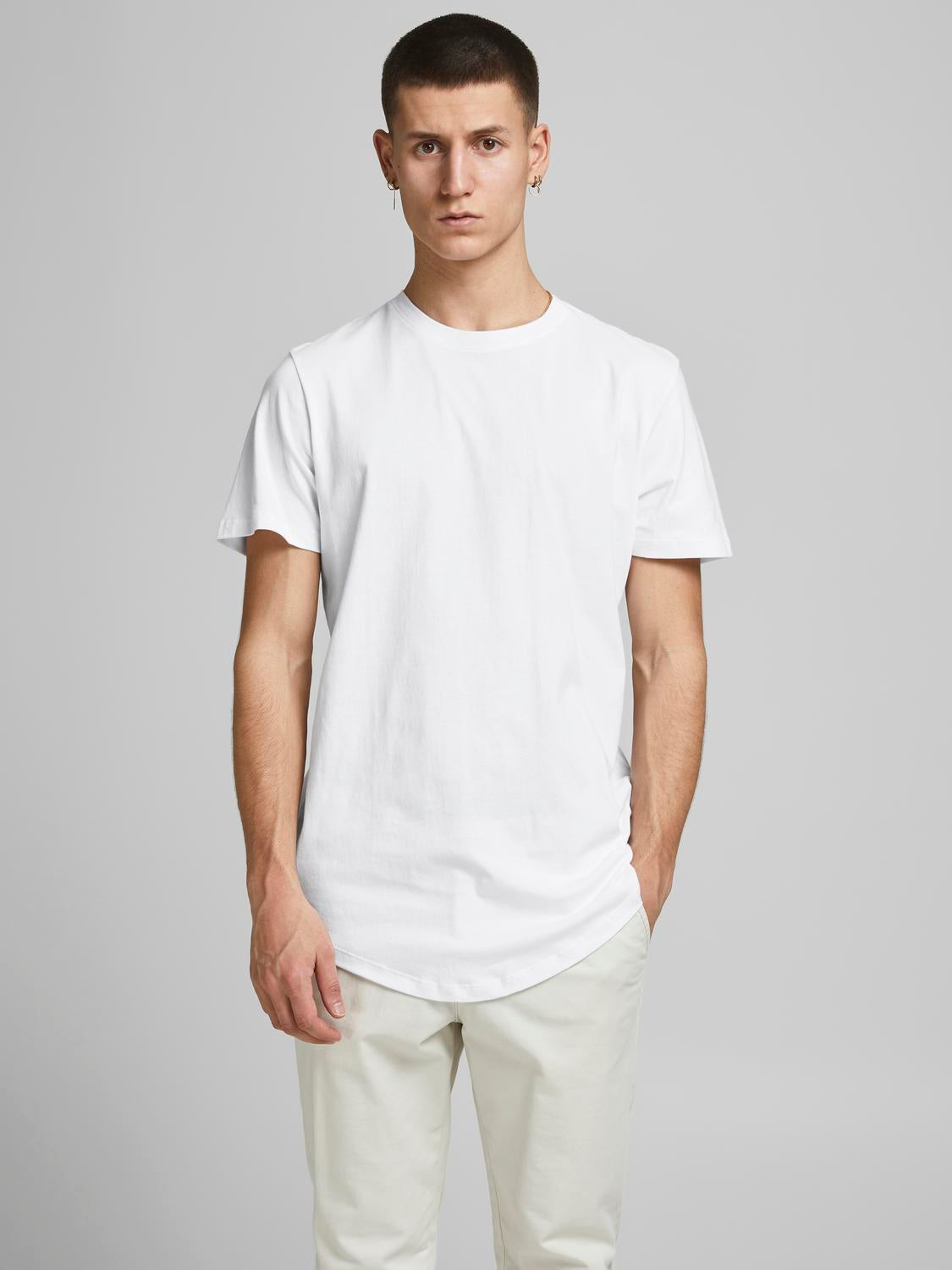 T-shirts - Jjeorganic Basic Tee Ss O-Ne 3Pk Mp Noos -  - Hr Ravn