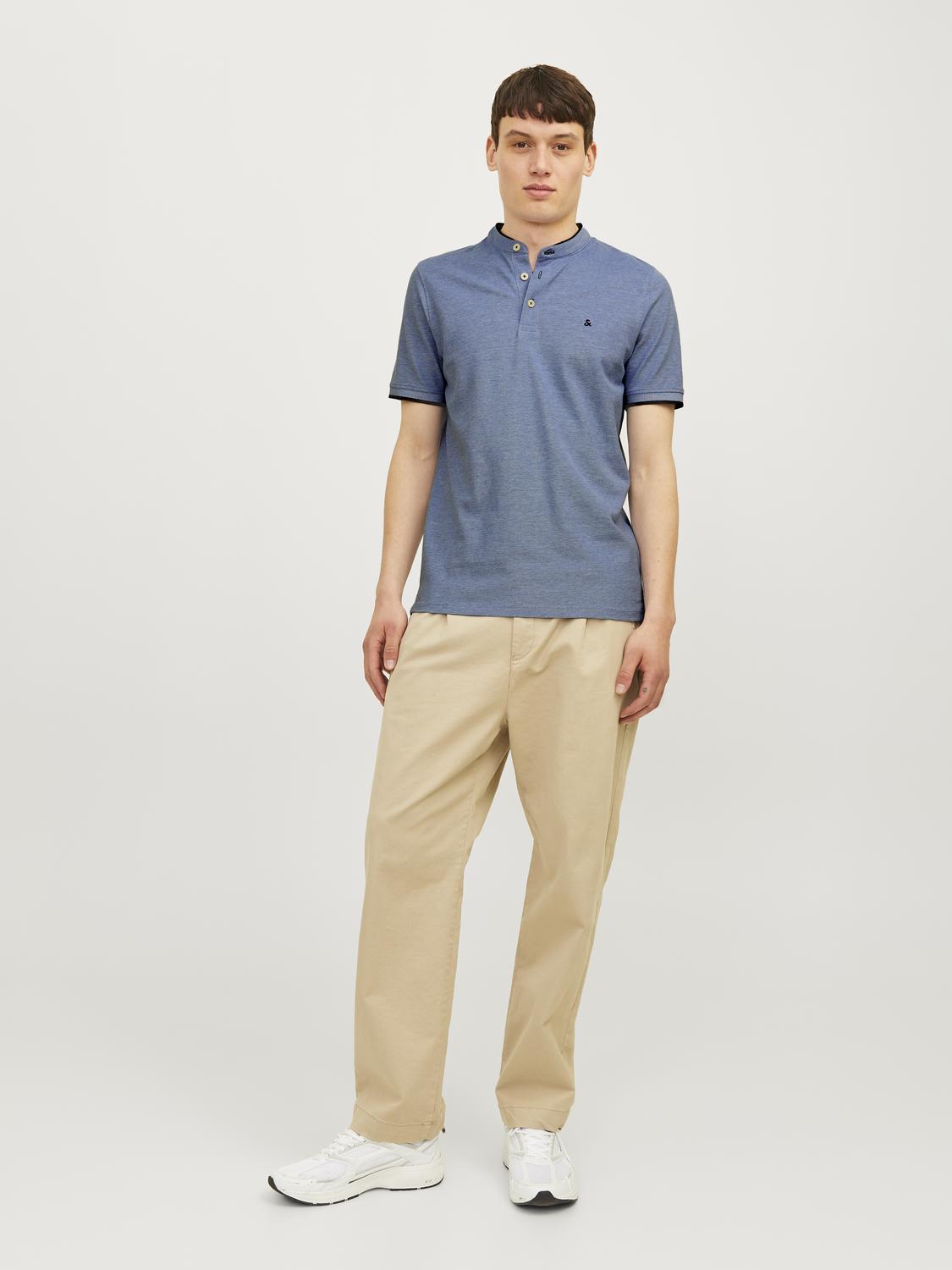 Polo Shirts - Jjepaulos Mao Polo Ss Noos -  - Hr Ravn