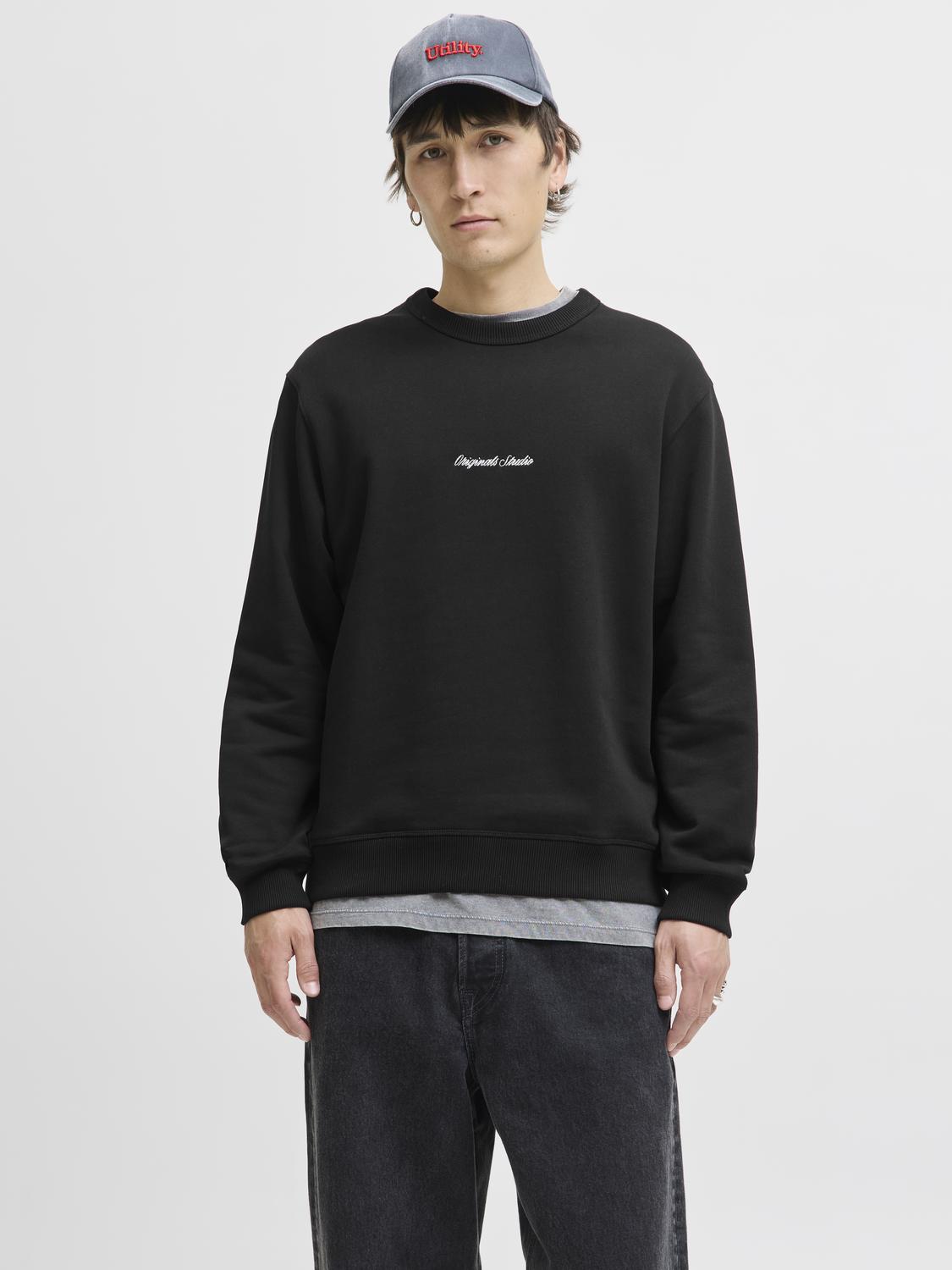 SWEATSHIRTS - Jornorrebro Emb Sweat Crew Noos -  - Hr Ravn