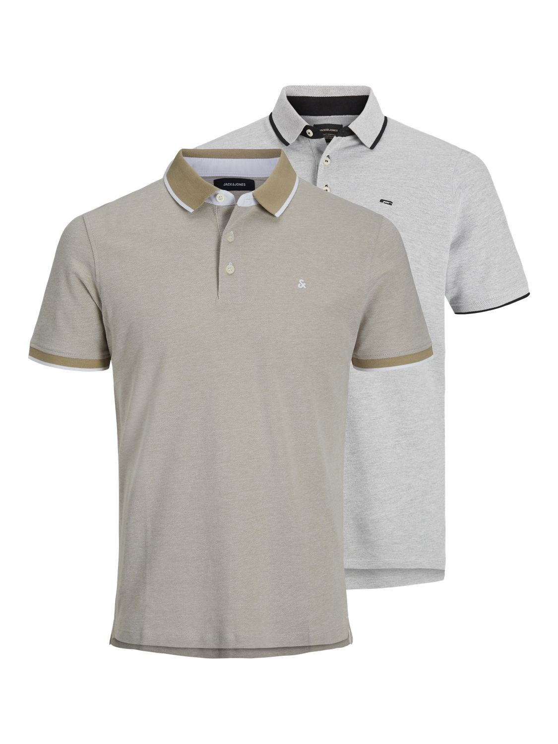 Polo Shirts - Jjepaulos Polo Ss 2Pk Mp Noos -  - Hr Ravn
