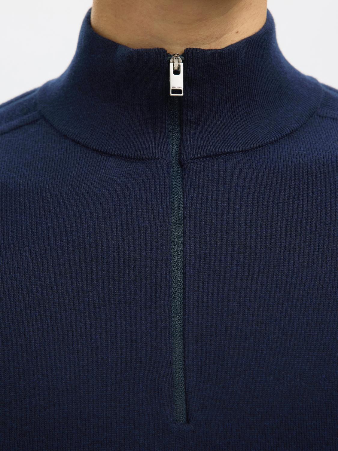 STRIK - Slhberg Ls Half Zip Noos -  - Hr Ravn