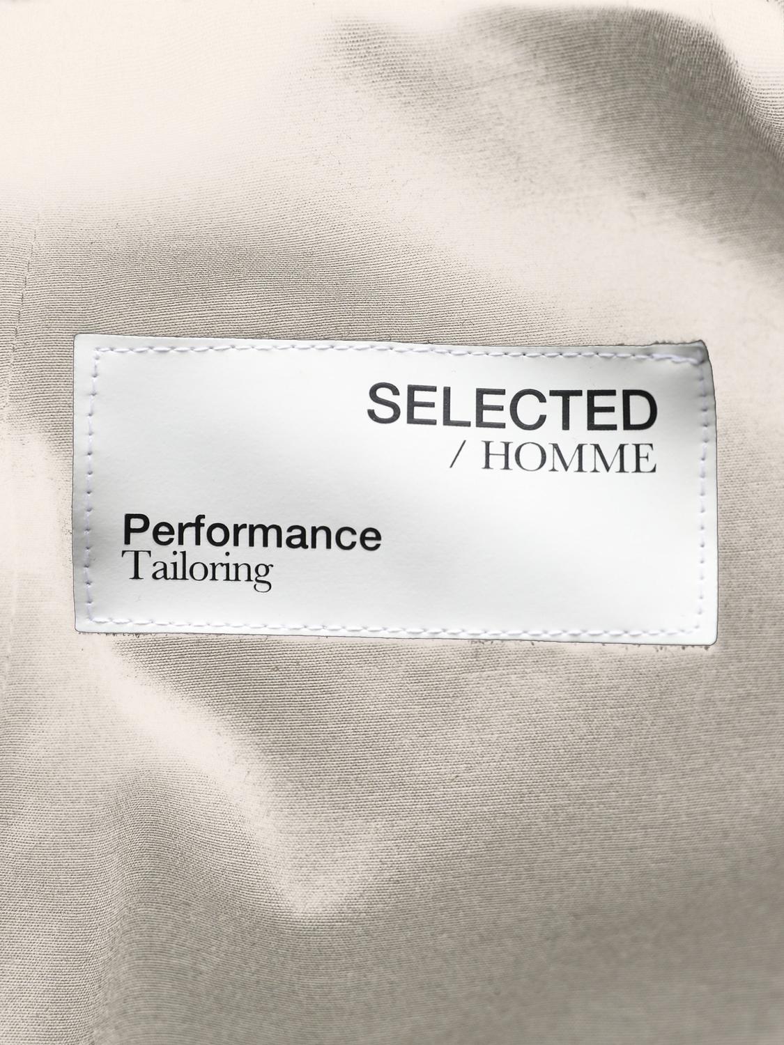 BUKSER - Slhslim-Theo Wool Blend Trs Flex Noos -  - Hr Ravn