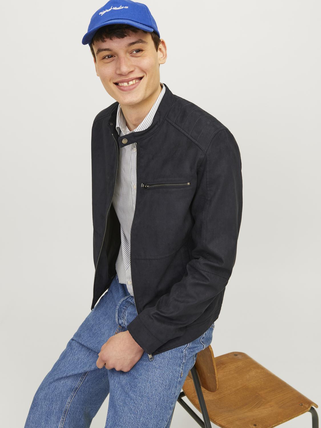 OVERTØJ - Jjedylan Biker Jacket Noos -  - Hr Ravn