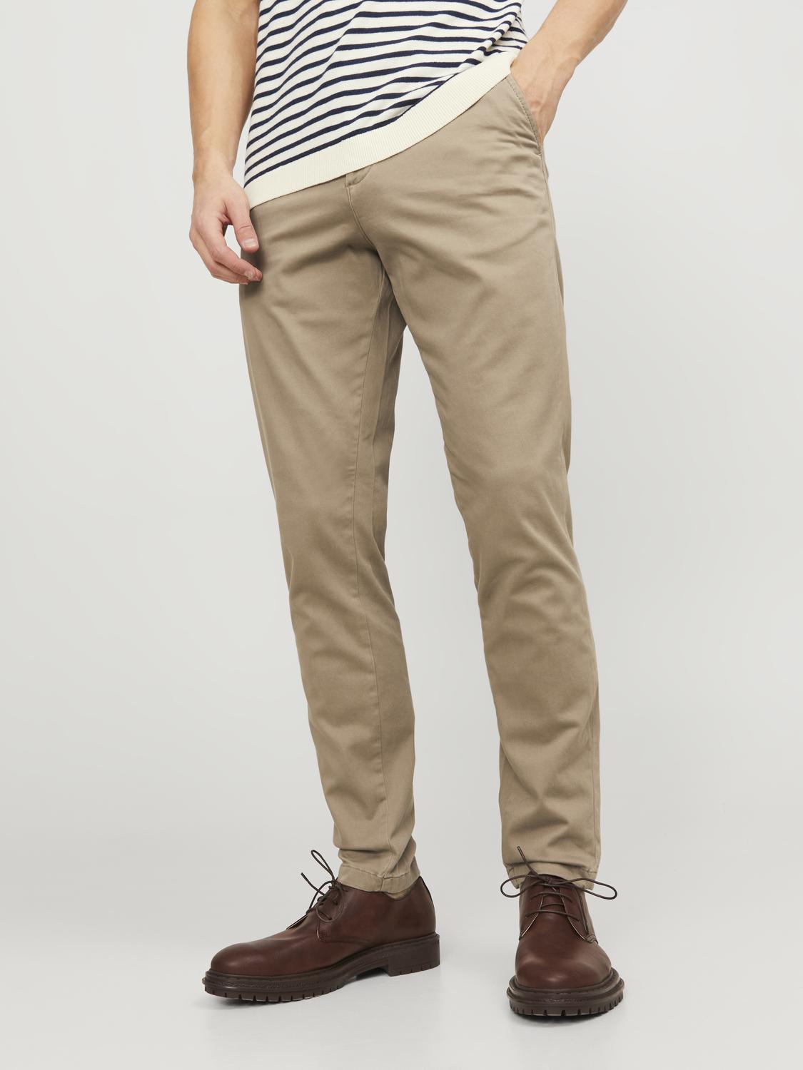 Chinos - Jpstmarco Bowie Sa Beige Noos -  - Hr Ravn