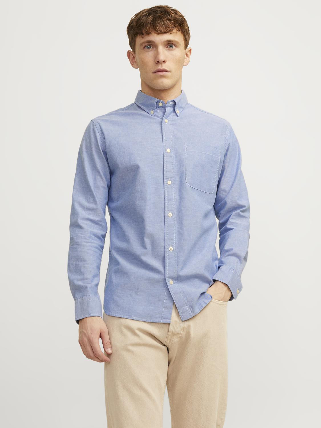 Shirts - Jprblubrook Oxford Shirt L/S Noos -  - Hr Ravn