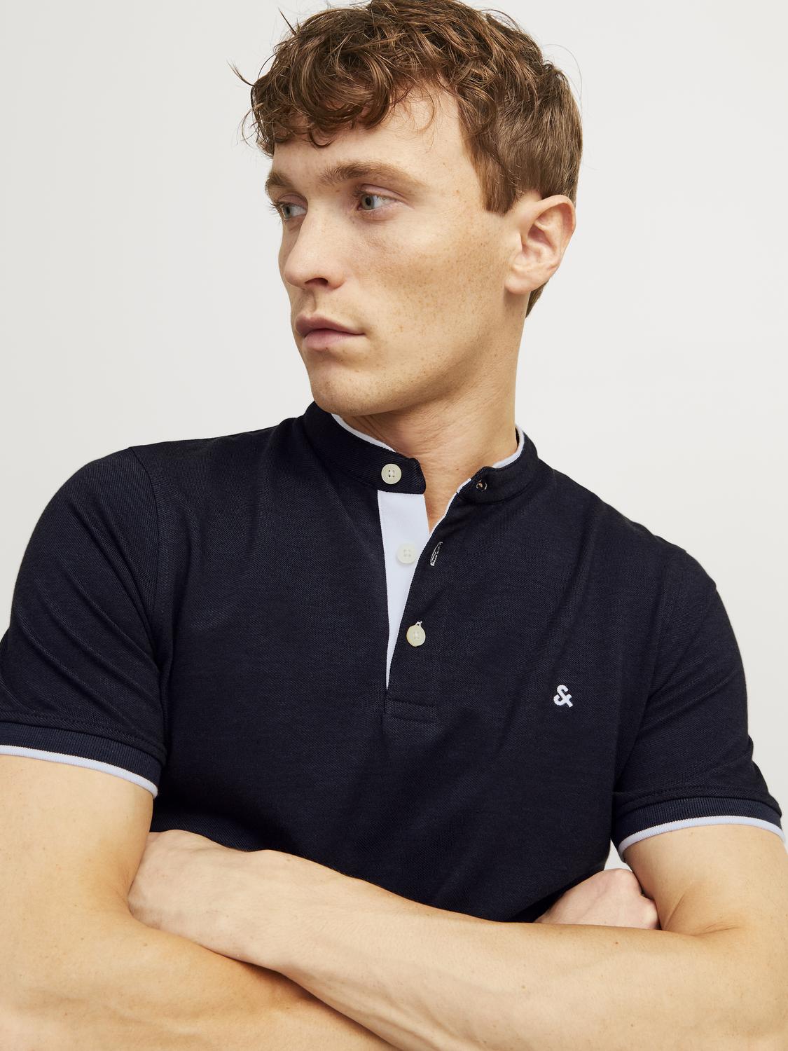 Polo Shirts - Jjepaulos Mao Polo Ss Noos -  - Hr Ravn
