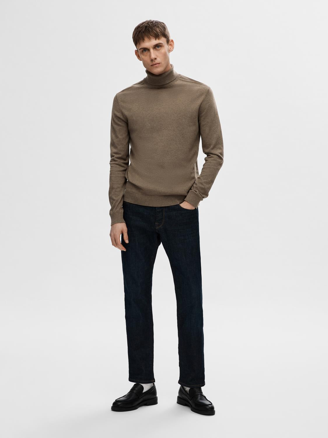 STRIK - Slhberg Roll Neck Noos -  - Hr Ravn
