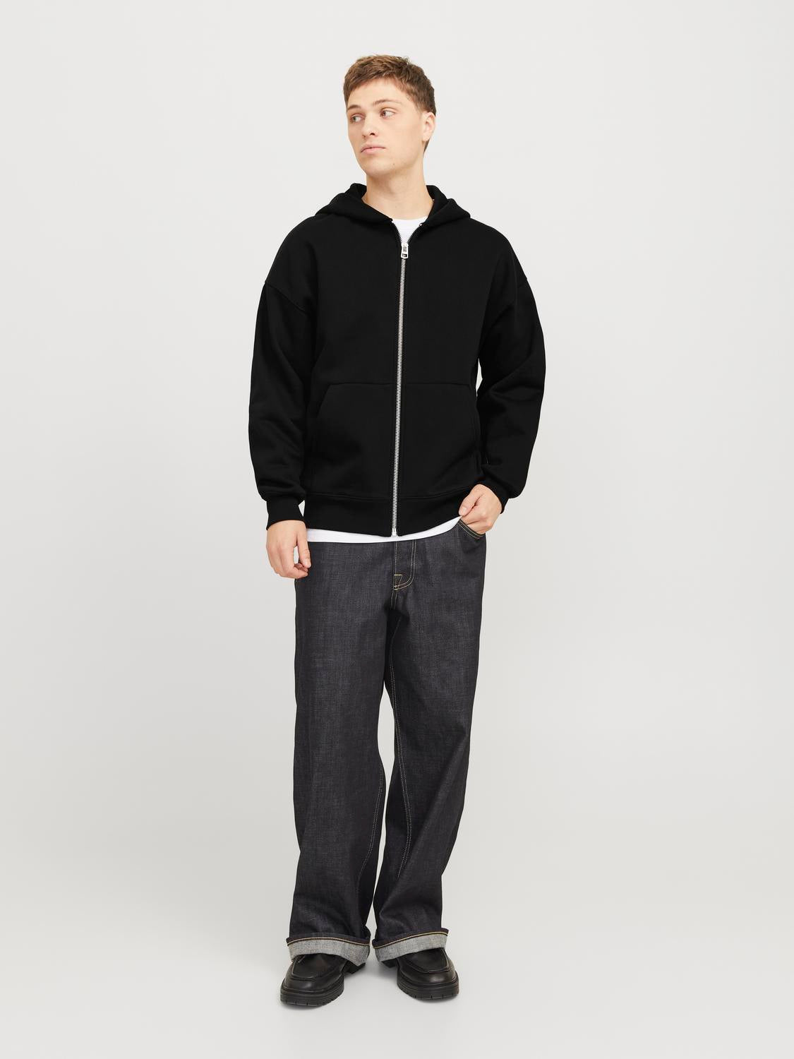 Cardigans - Jjeurban Edge Sweat Zip Hood Noos -  - Hr Ravn