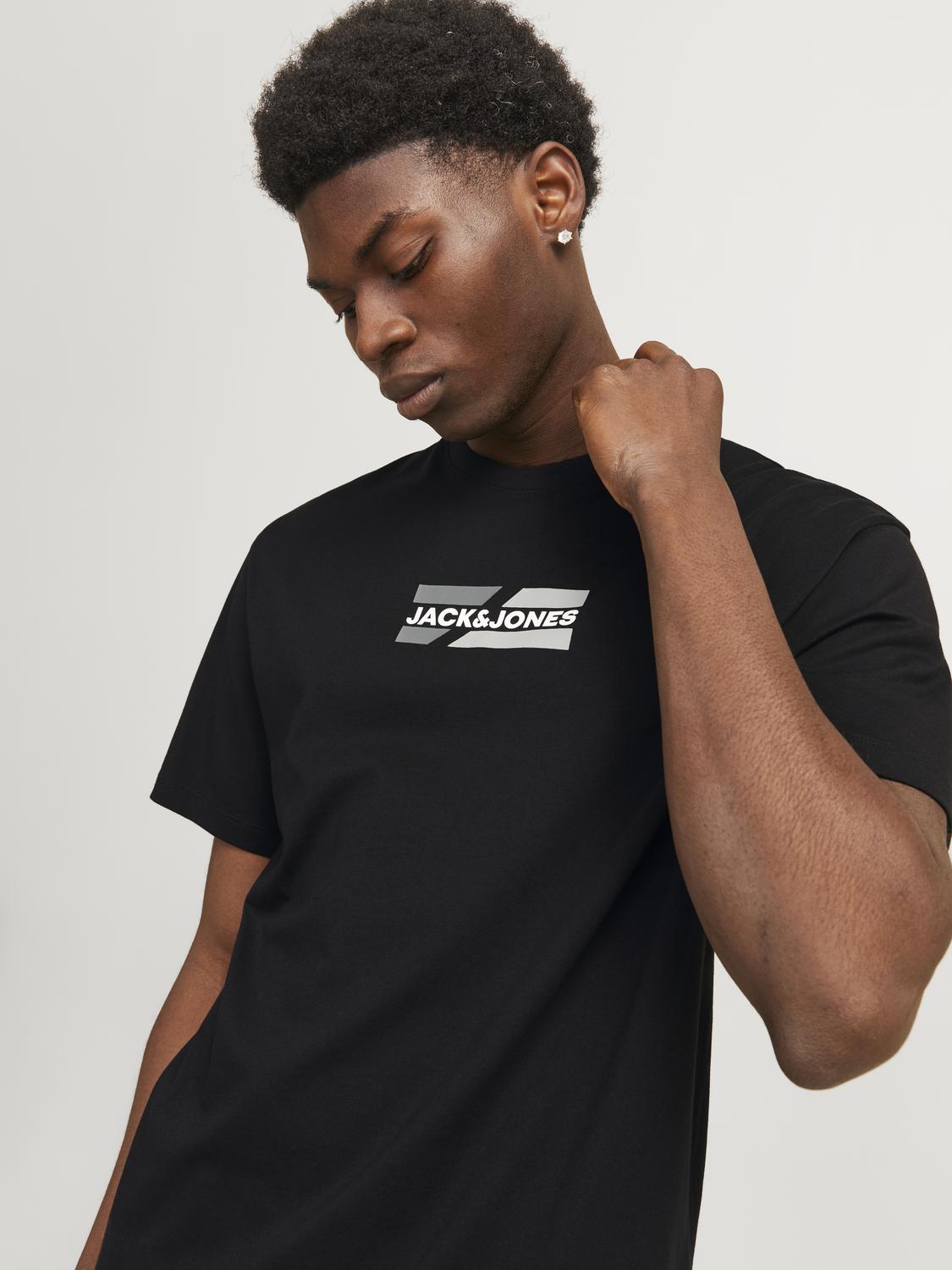 T-shirts - Jjcorp Graphic Tee  Ss O-Neck Ln -  - Hr Ravn