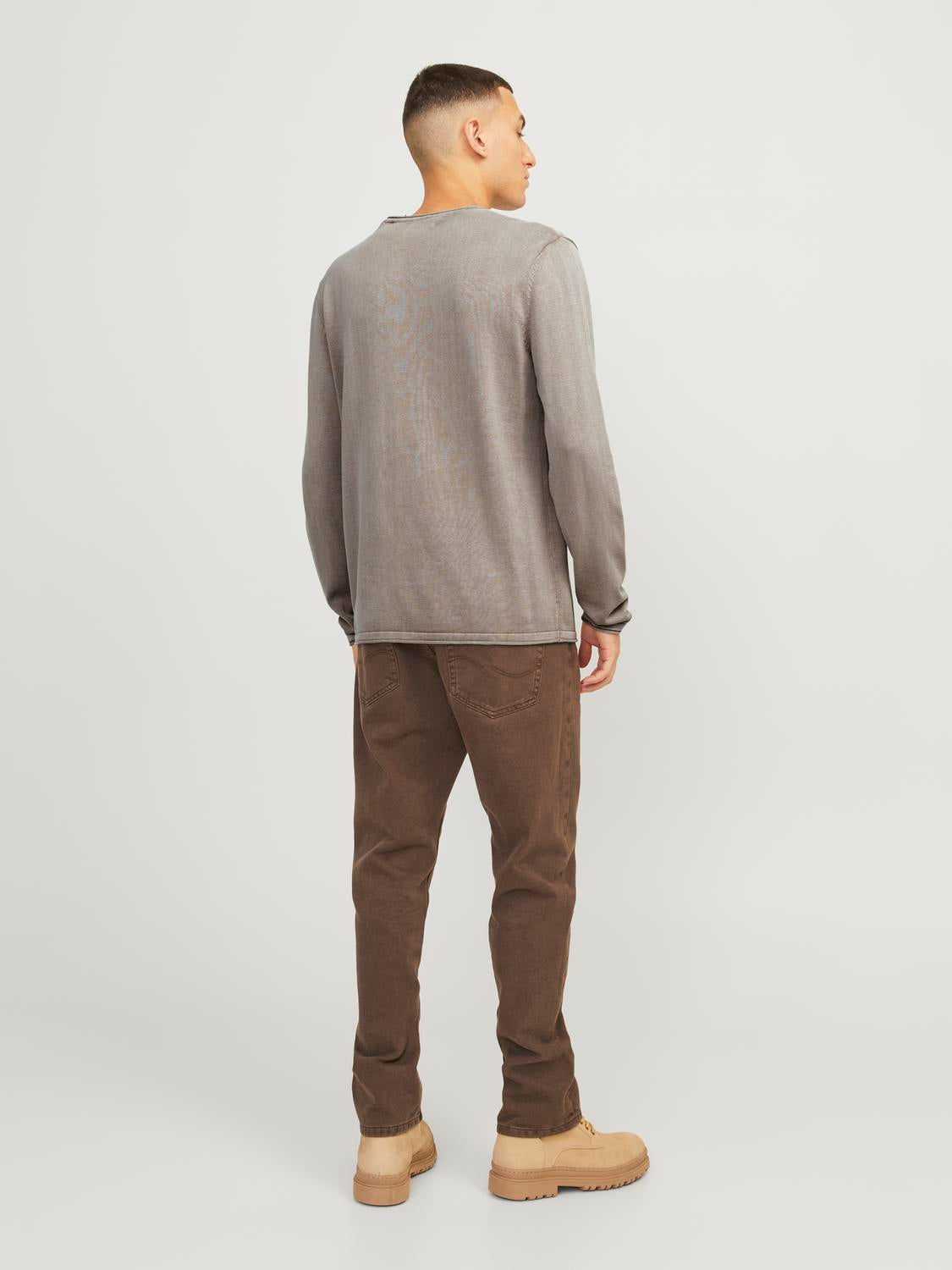 Pullovers - Jjeleo Knit Crew Neck Noos -  - Hr Ravn