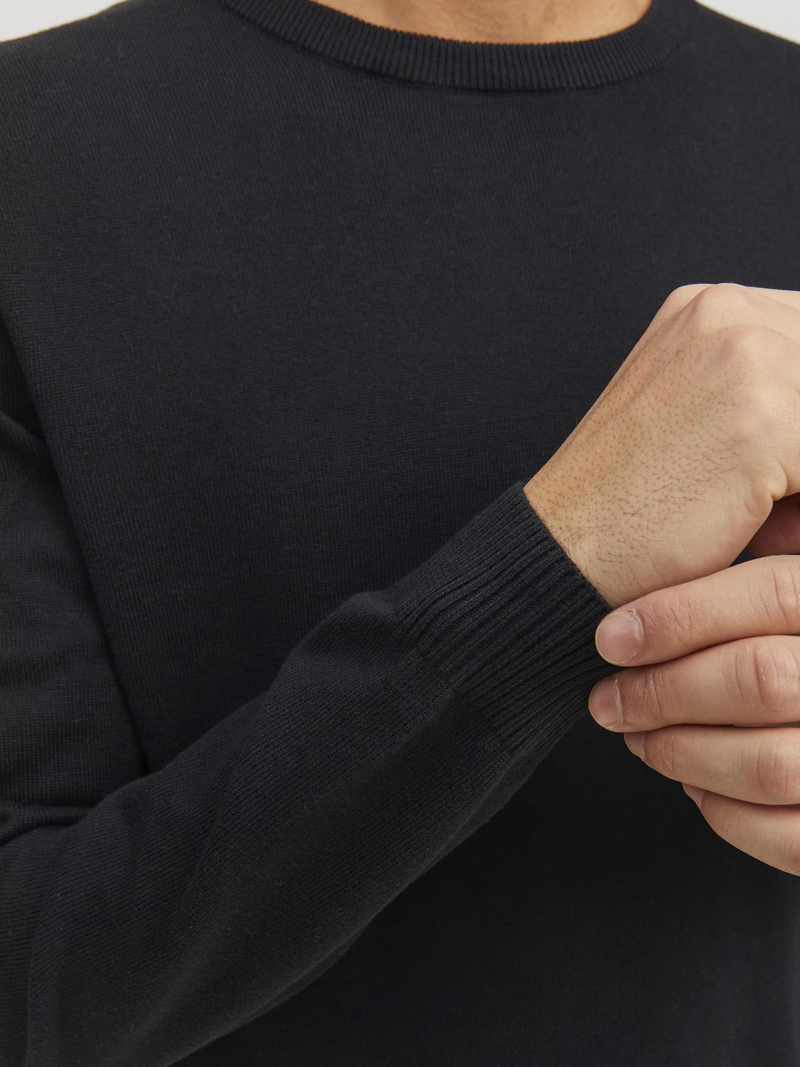 Pullovers - Jjebasic Knit Crew Neck Noos -  - Hr Ravn