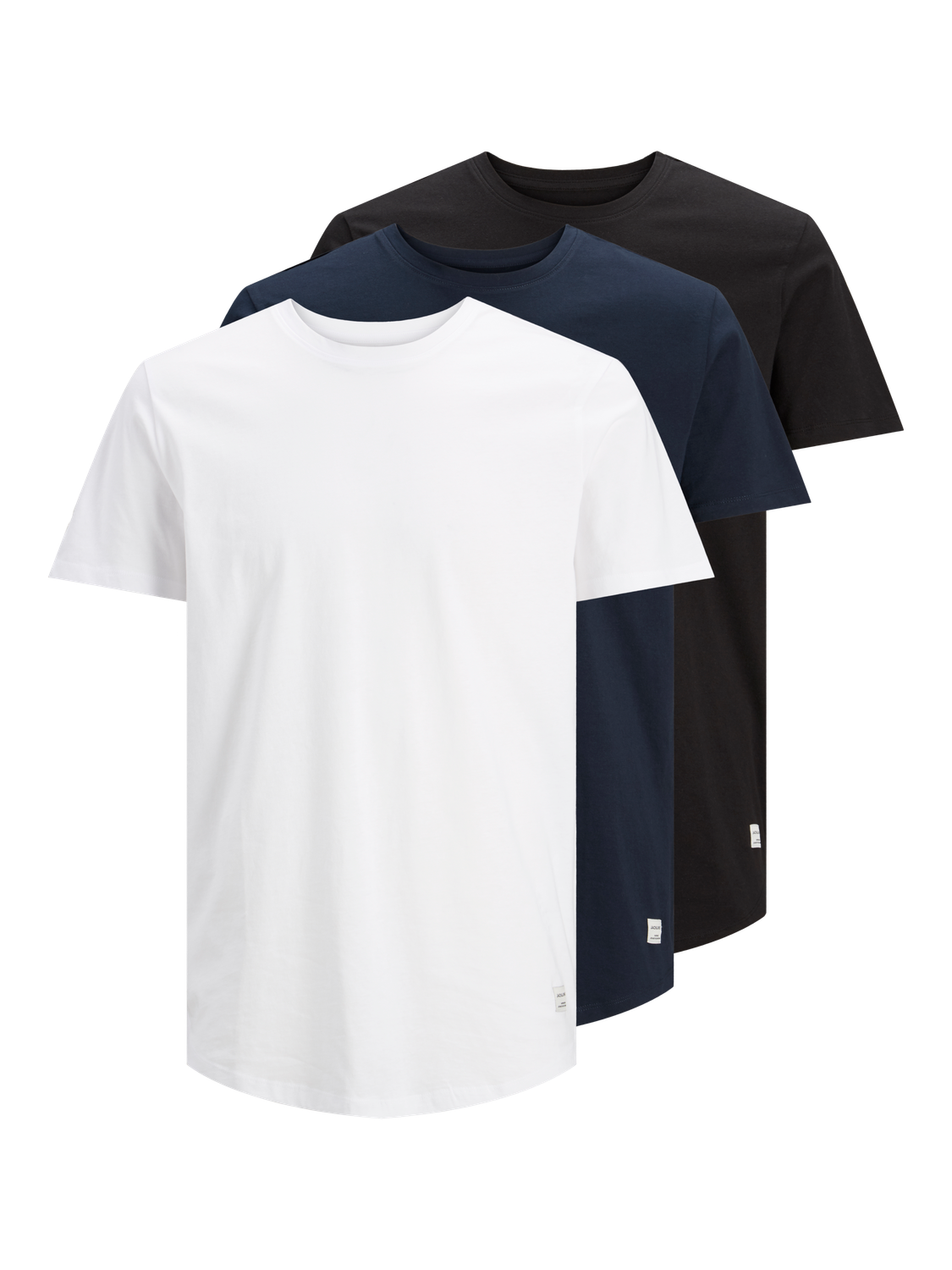 T-shirts - Jjenoa Tee Ss Crew Neck 3Pk Mp Noos -  - Hr Ravn